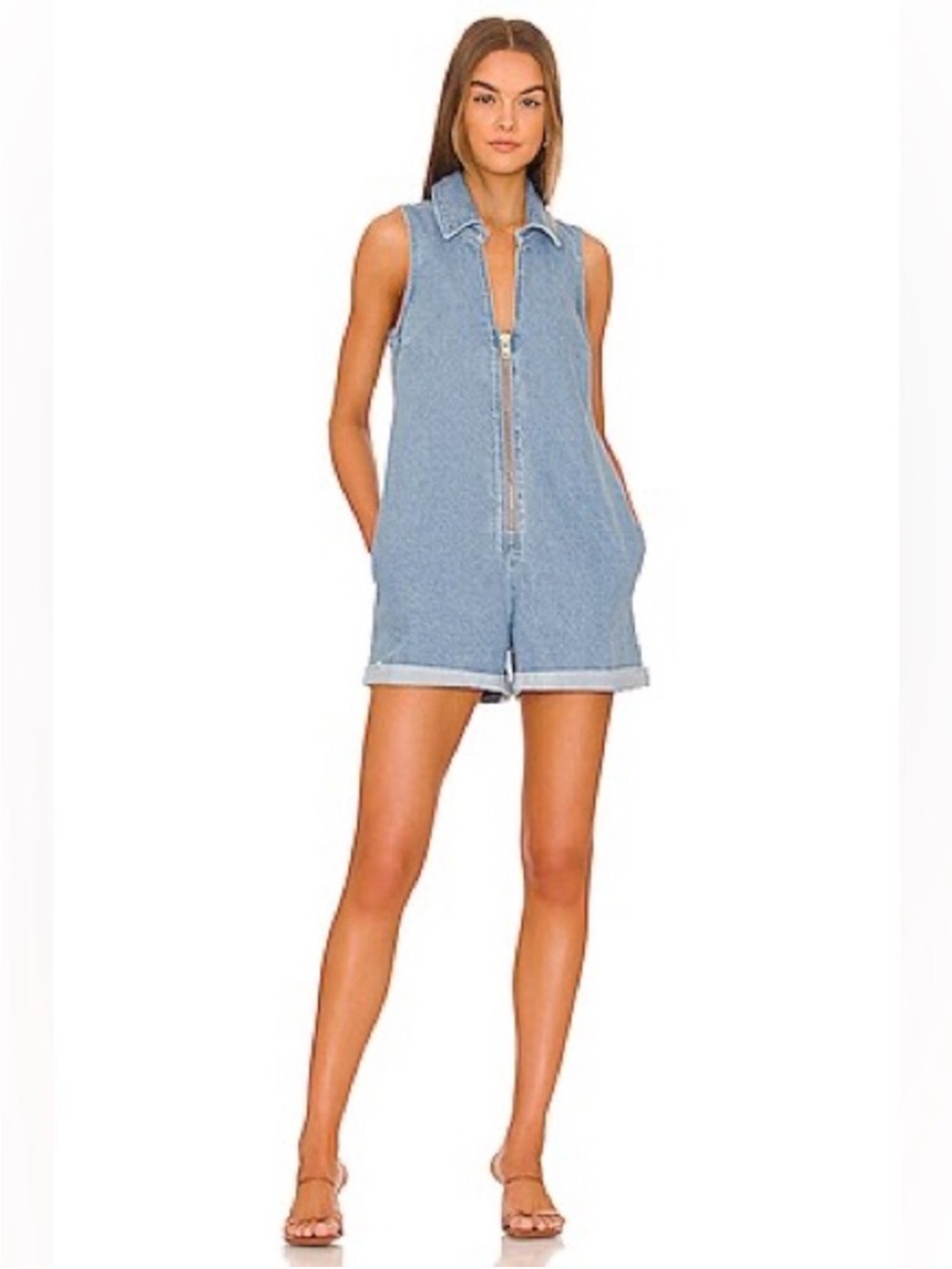 Show Me Your Mumu Reno Cotton Romper Women’s XS